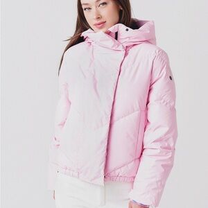Goldbergh Light Pink Puffer Jacket - size 12
